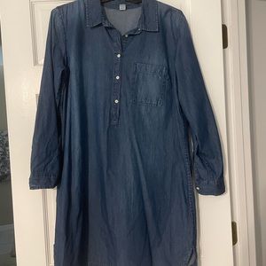 Old Navy Demin Shirt Dress